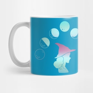 Pastel Goth witch and moons Mug